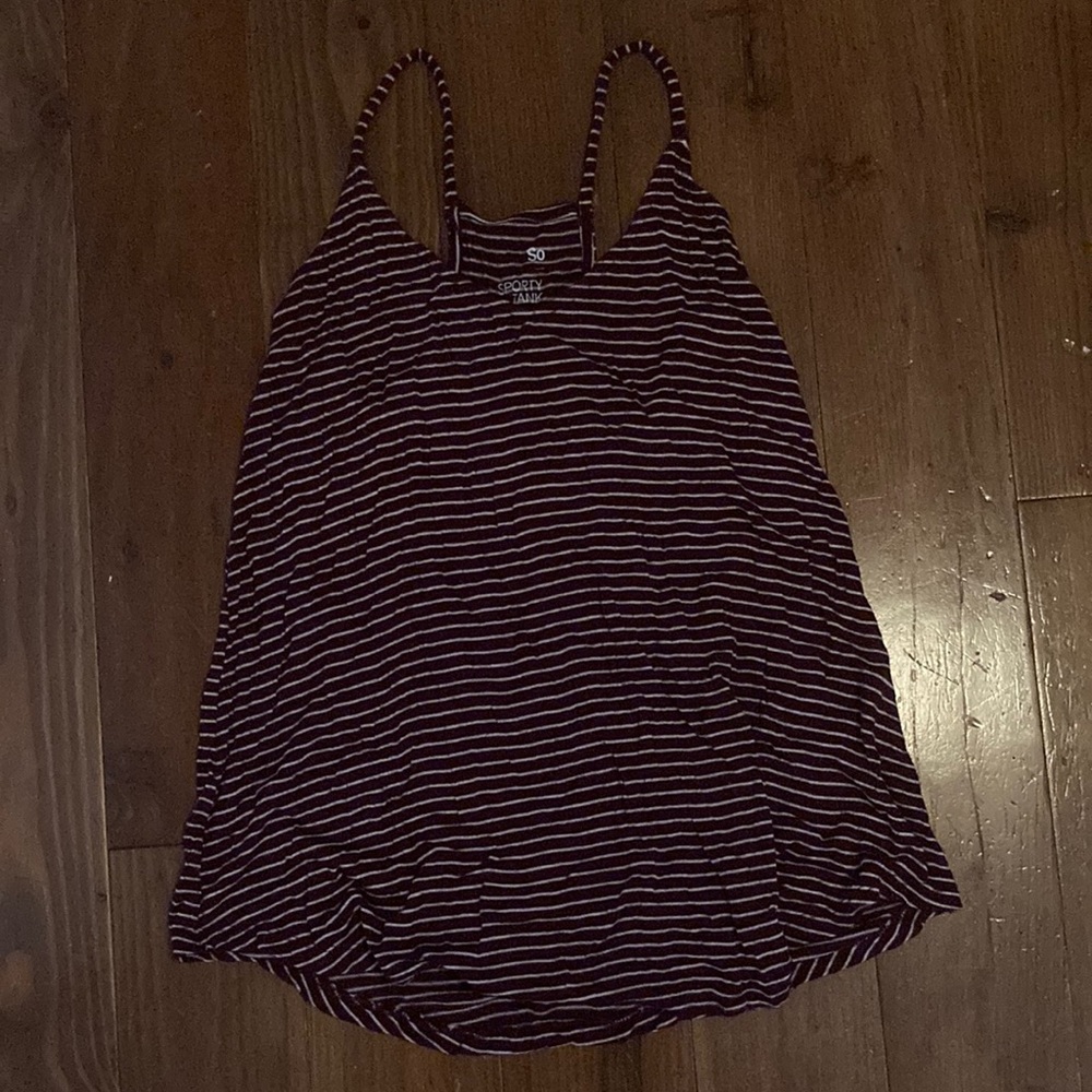 Maroon Sports tank top